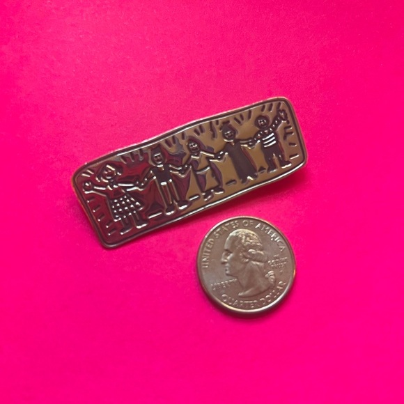 Vintage Teacher Gift | Mexican Sterling Silver 925 | Save The Children Brooch - Picture 2 of 3